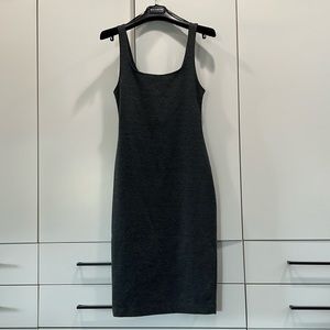 Zara nwt stretch dress, grey size medium